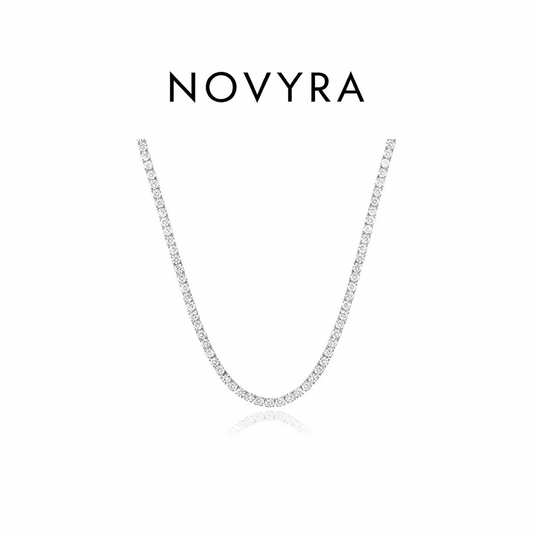 NOVYRA Moissanite Tennis Necklace