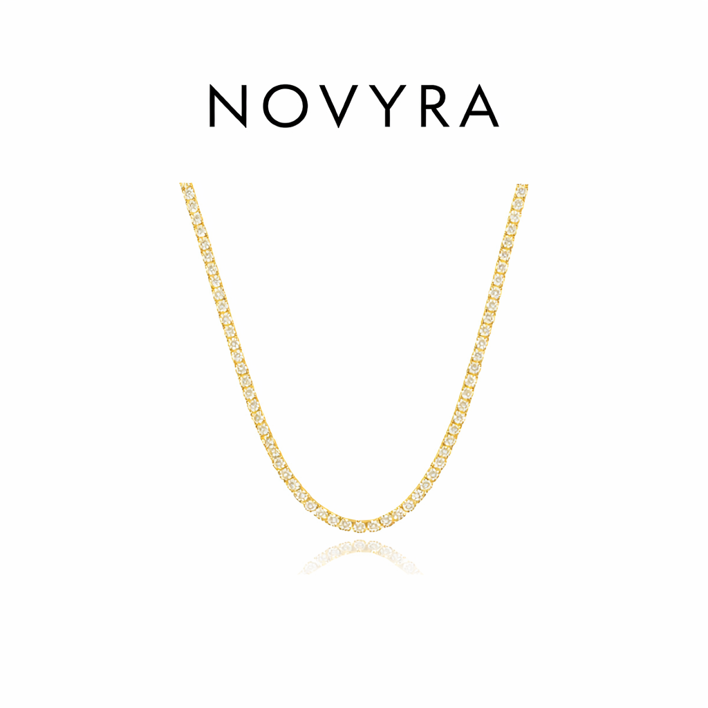 NOVYRA Moissanite Tennis Necklace
